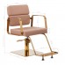 Hairdressing Chair GABBIANO PORTO GOLD biege